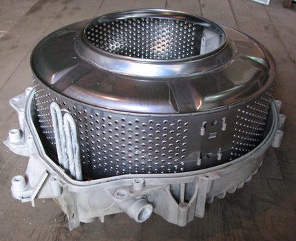 Wasmachine trommel