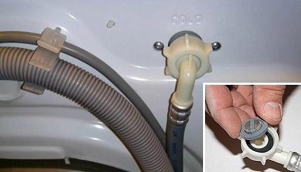 Inlaatfilter reinigen