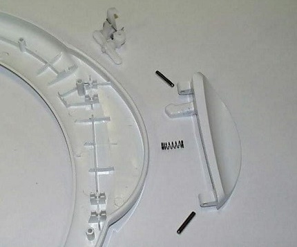 Tháo dỡ và sửa chữa tay cầm của máy giặt