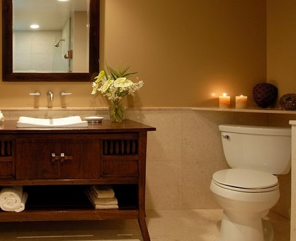 Porcelain toilet
