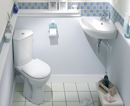 Toilet faience