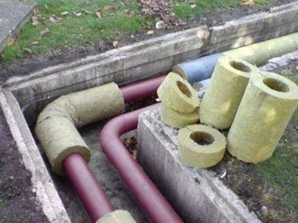 Cách nhiệt của hệ thống sưởi bên ngoài