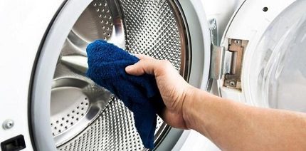 Zorgen voor de wasmachine