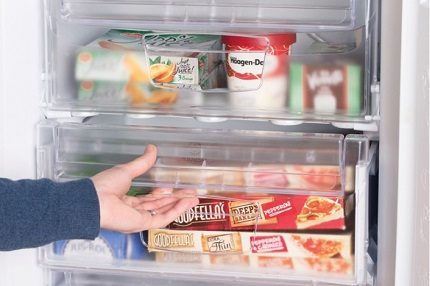 De laagste temperatuur in de koelkast