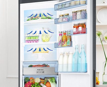 Air circulation in the refrigerator