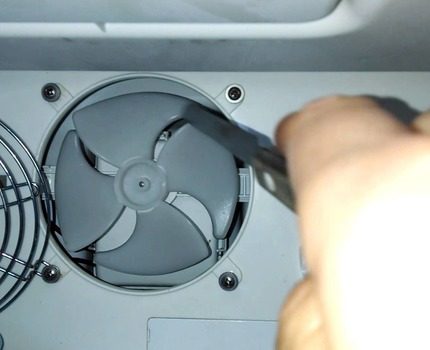 Ventilator verwijderen