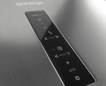 Gorenje refrigerator display