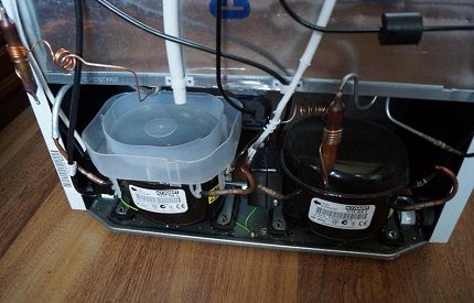 Two-compressor refrigerator