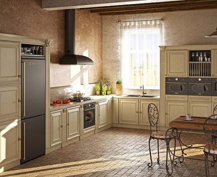 Modèle intégré de réfrigérateur Smeg