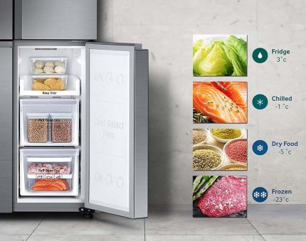 De temperatuur van de koelkast instellen