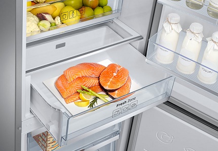 Autonomous freshness area in the Samsung refrigerator