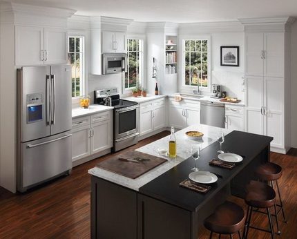 Tủ lạnh có cửa kiểu Pháp