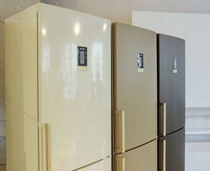 Tủ lạnh màu Bosch