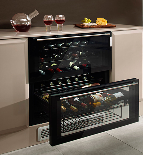 Prominent drawer with drawer
