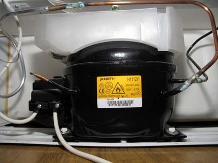 Zuigercompressor koelkast