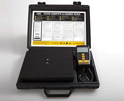 Electronic refrigerant balance