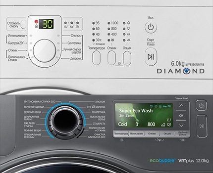 Conception du panneau avant de la voiture Samsung
