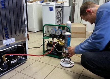 Refrigerant charge