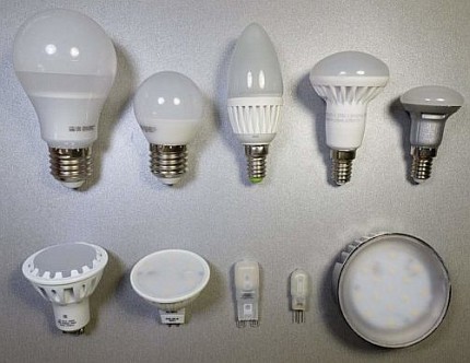 Rodzaje konstrukcji lamp LED
