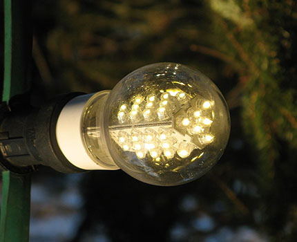 Smeulende lamp