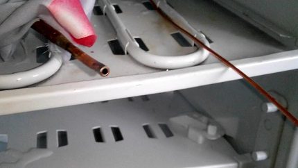 Capillary tube replacement