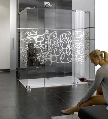 Zandstralen glas