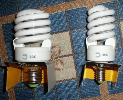 Energiebesparende lampen tijdperk