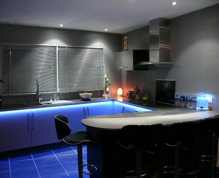 Accentverlichting in de keuken