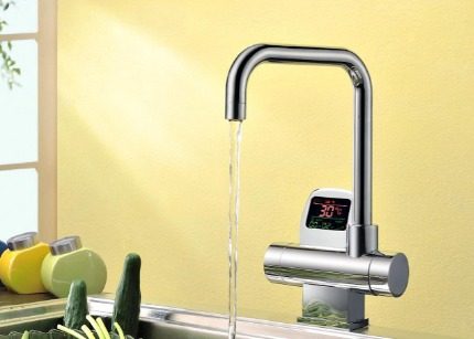 Robinets de cuisine avec thermostat
