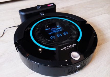 Ang hitsura ng robot na Liectroux A338