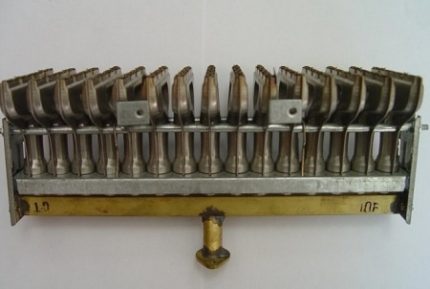 Geiser brander