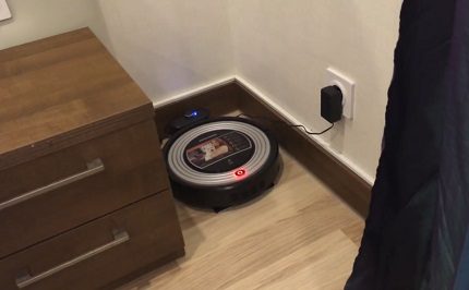 Chỗ để máy hút bụi