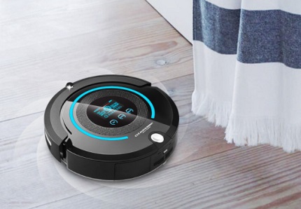 Mga sukat ng robot vacuum cleaner