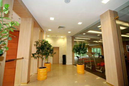 Ultradunne inbouwspots in het interieur