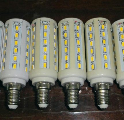 Led maïs lamp