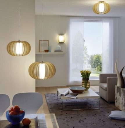 Een van de modellen lampen Canyon e14