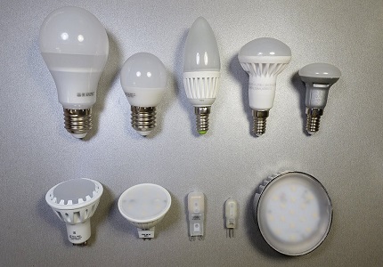 Soorten LED-lampen