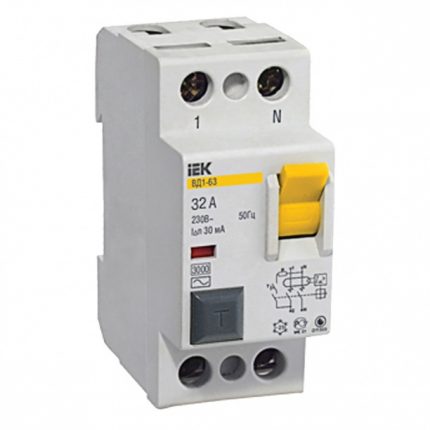 RCD voor een stroom van 300 mA