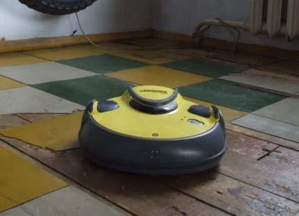 Ang pagbabawal sa pagpapatakbo ng mga Robot vacuum cleaner brand na si Karcher