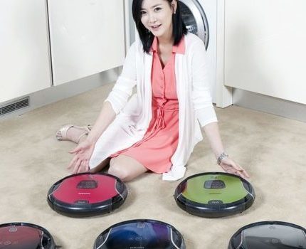 Mga robot sa paglilinis ng vacuum