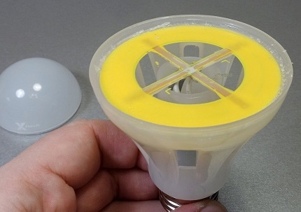 Kenmerken van het apparaat van lampen met dubbelzijdige gloed