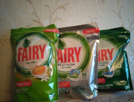 Fairy capsule verpakking