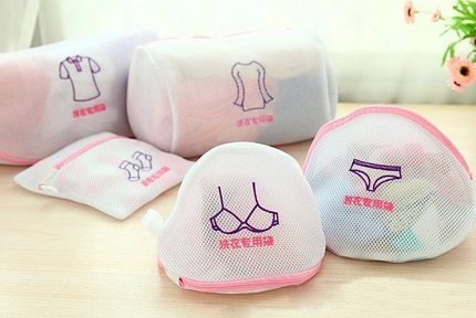 Lingerie in netzakken