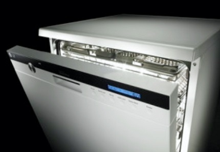Freestanding makinang panghugas