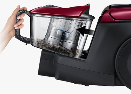 Vacuum cleaner dust kolektor
