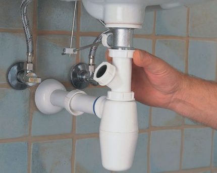 Conception de siphon pliable