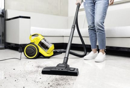 เครื่องดูดฝุ่น Karcher ในที่ทำงาน