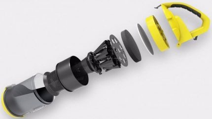 Karcher VC 3 ถอดชิ้นส่วน