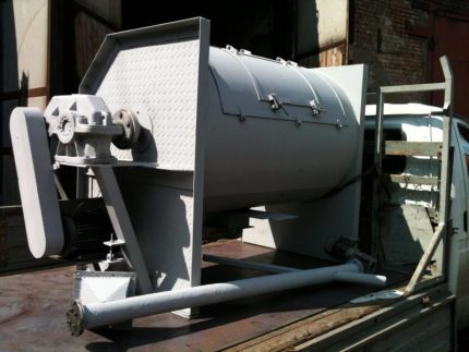Industriële betonmixer