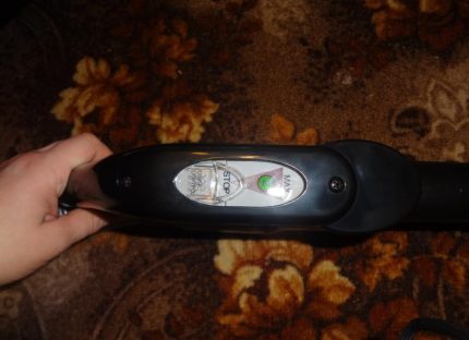 Power regulator sa paghawak ng vacuum cleaner